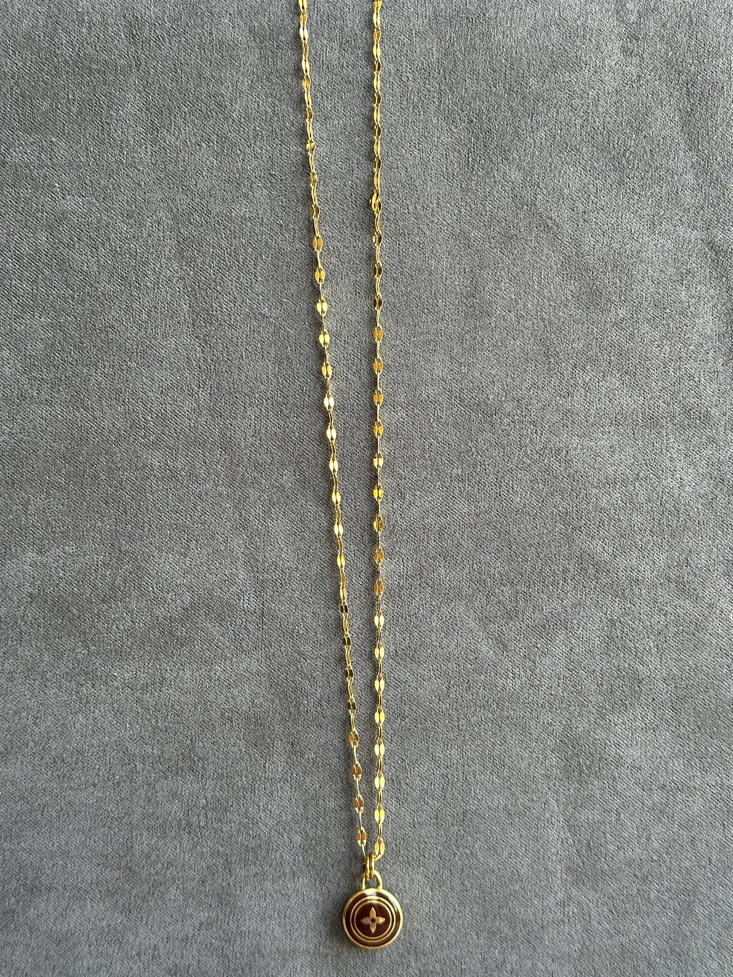 Upcycled Designer Charm Necklace . . . a second story, reimagined