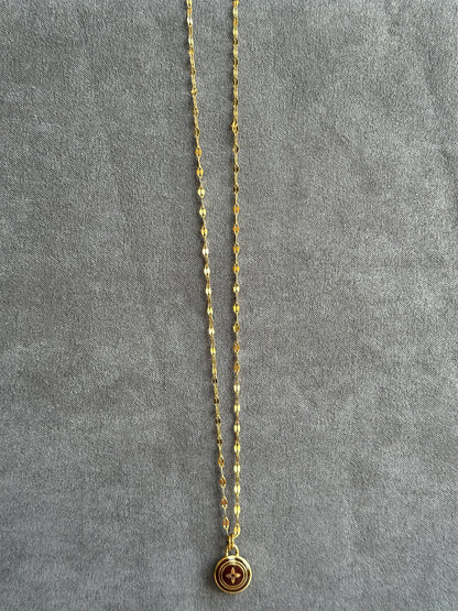Upcycled Designer Charm Necklace . . . a second story, reimagined
