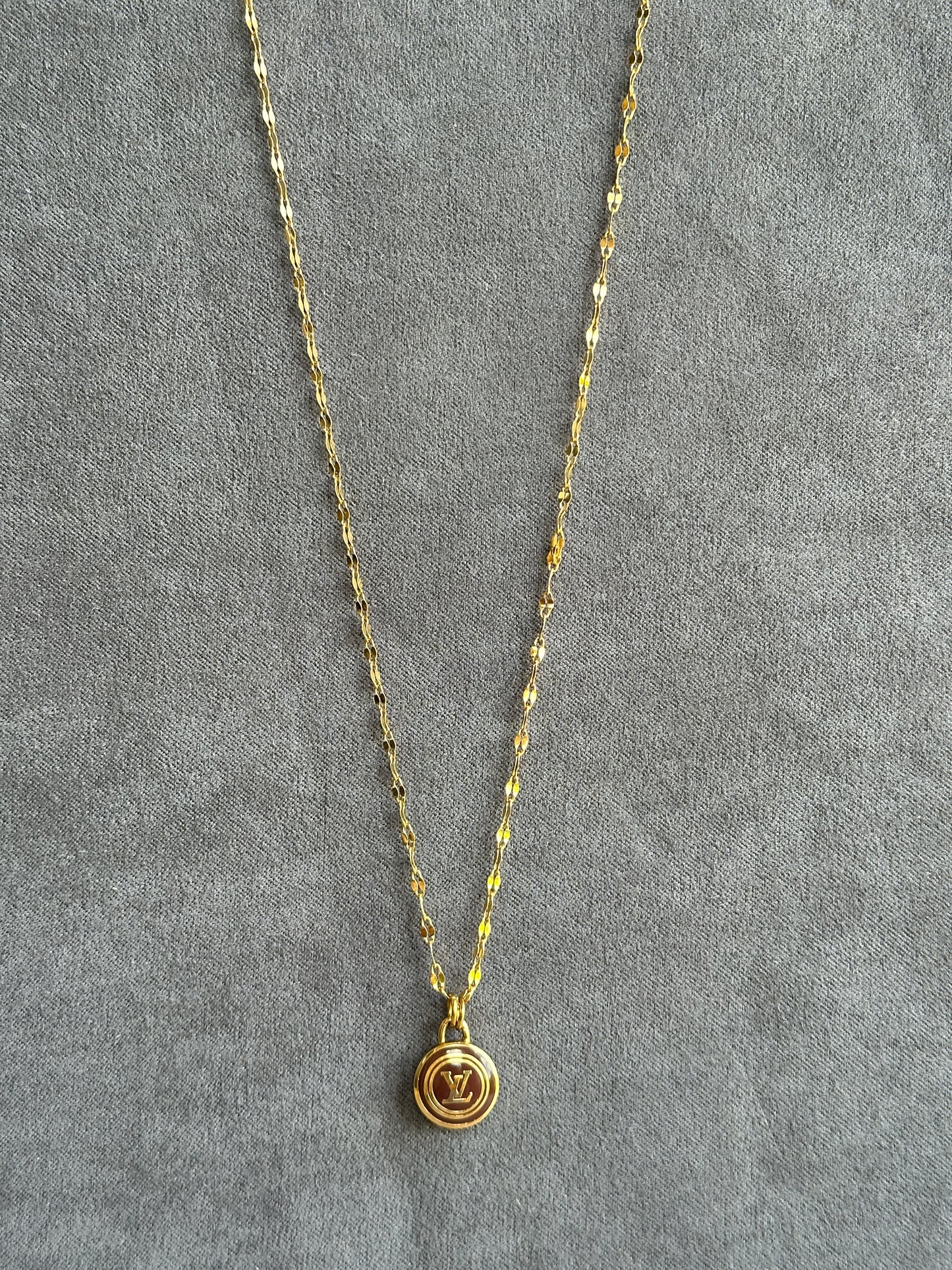 Upcycled Designer Charm Necklace . . . a second story, reimagined