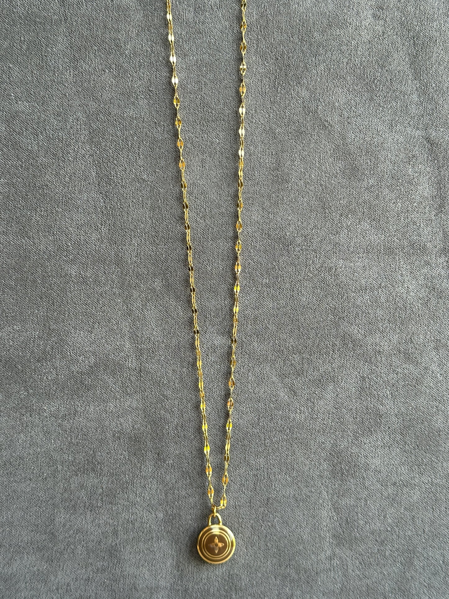 Upcycled Designer Charm Necklace . . . a second story, reimagined
