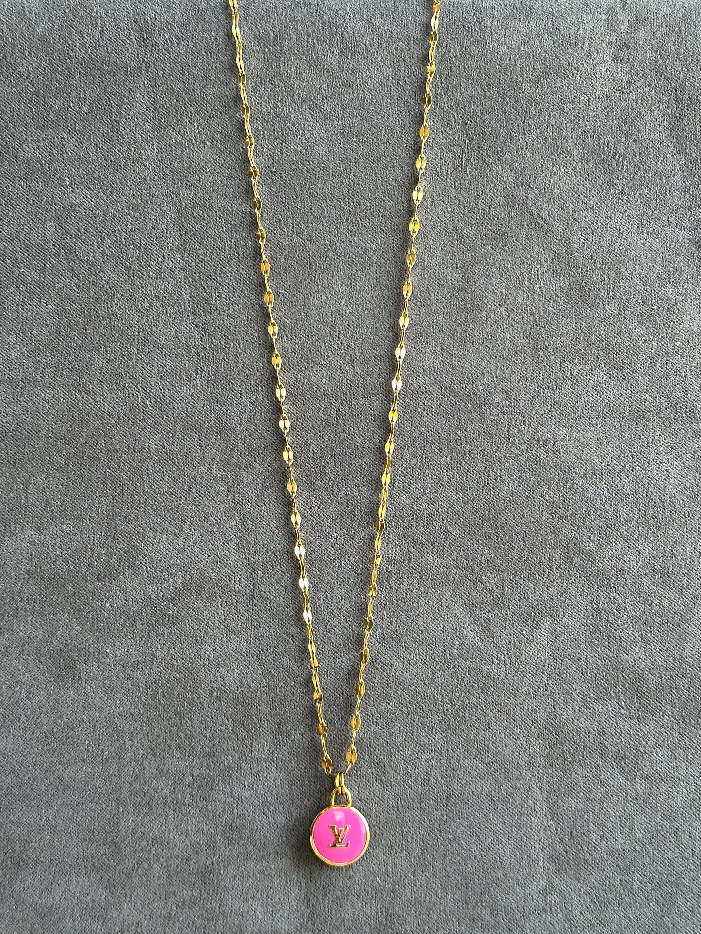 Upcycled Designer Charm Necklace . . . a second story, reimagined