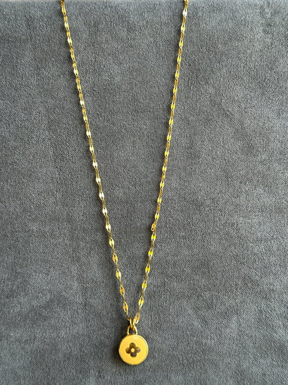 Upcycled Designer Charm Necklace . . . a second story, reimagined