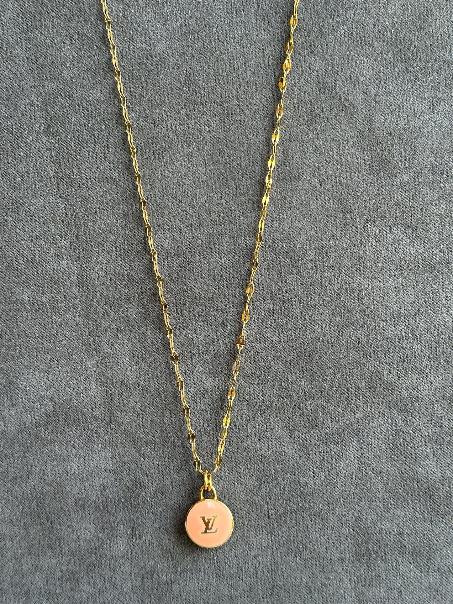 Upcycled Designer Charm Necklace . . . a second story, reimagined