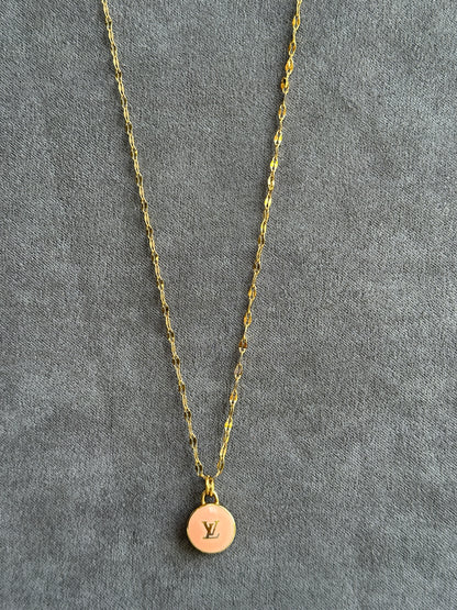 Upcycled Designer Charm Necklace . . . a second story, reimagined