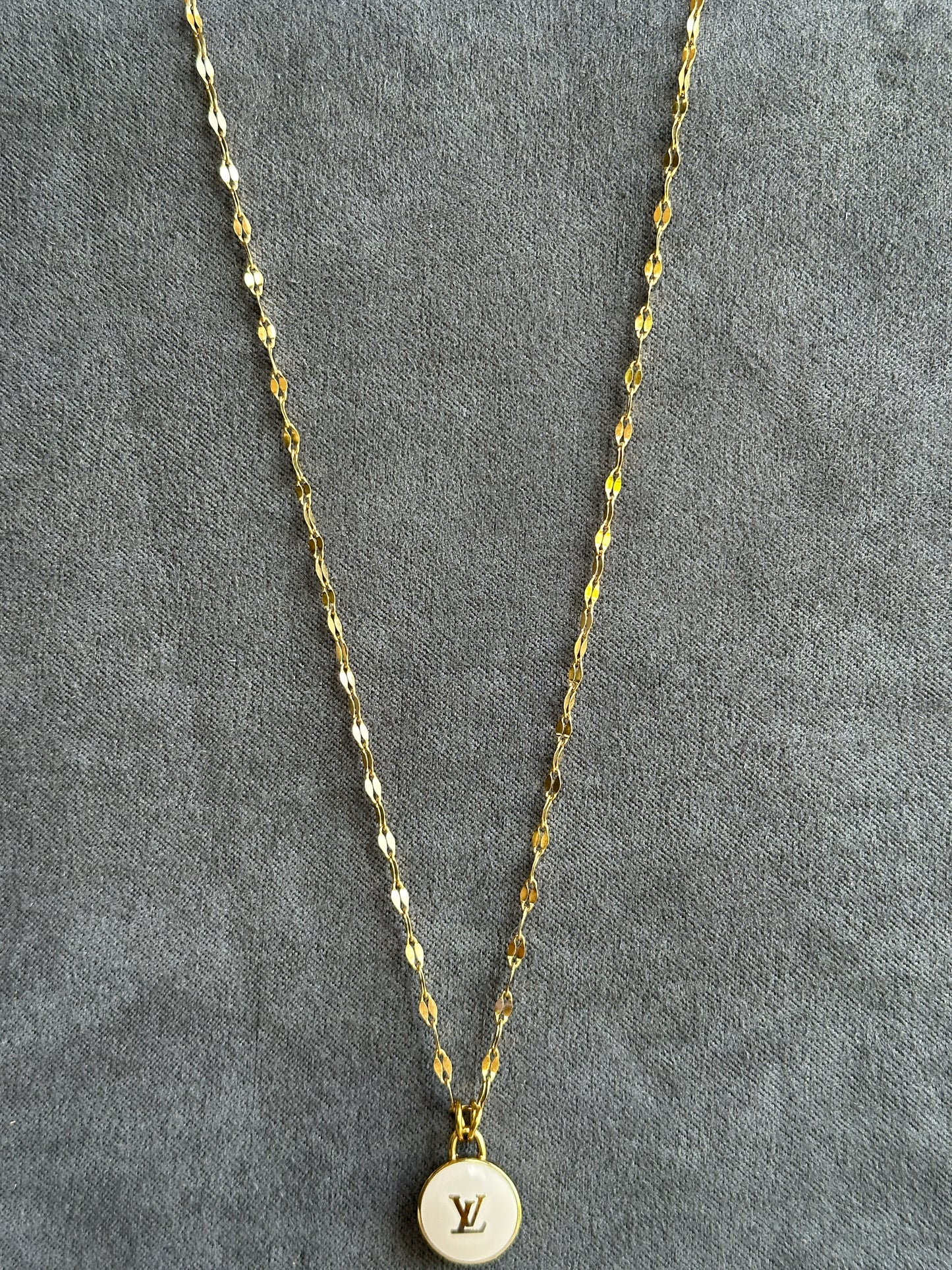Upcycled Designer Charm Necklace . . . a second story, reimagined