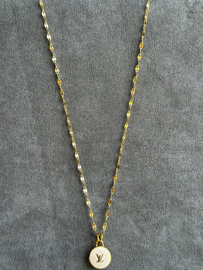 Upcycled Designer Charm Necklace . . . a second story, reimagined