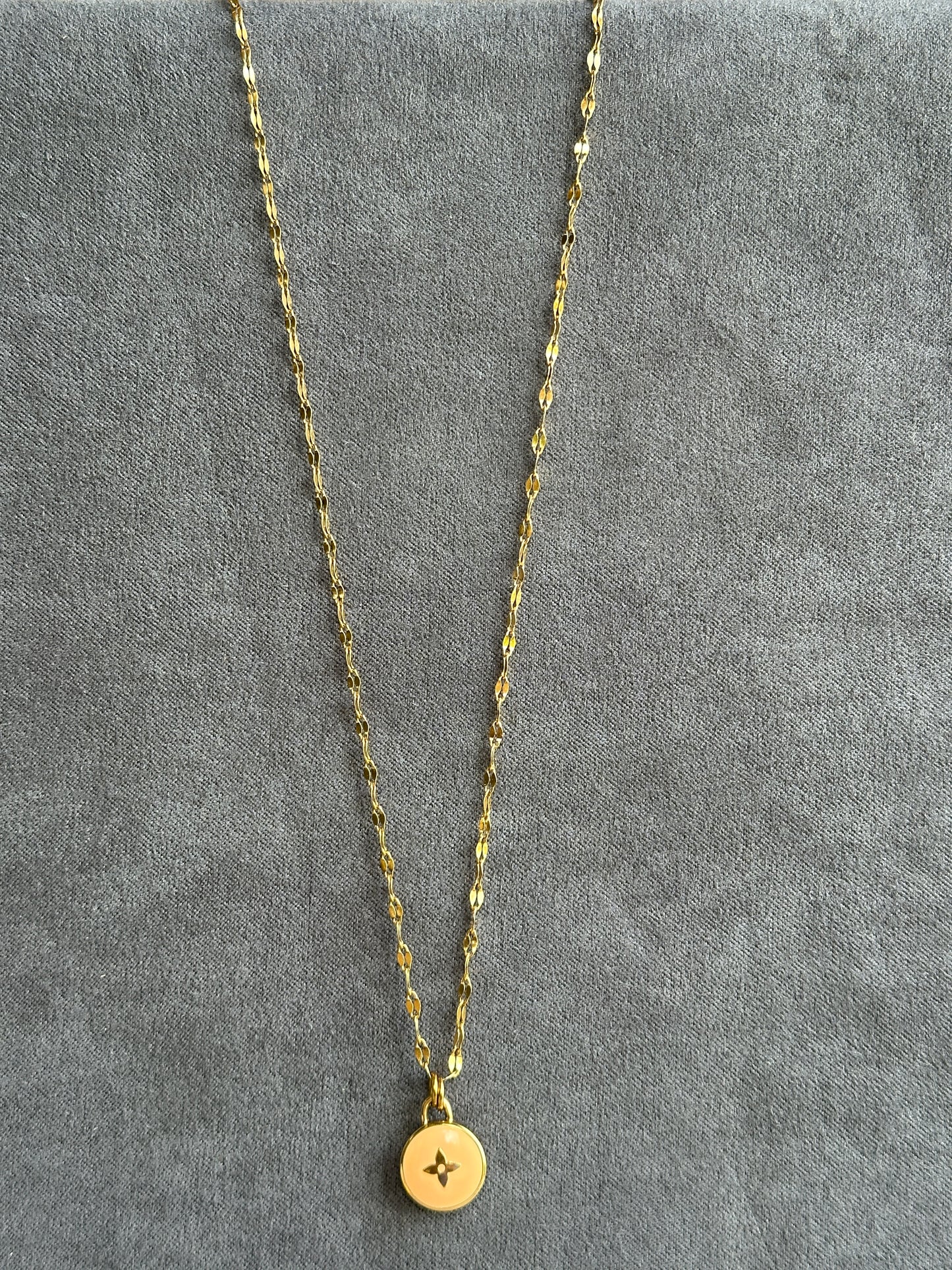 Upcycled Designer Charm Necklace . . . a second story, reimagined