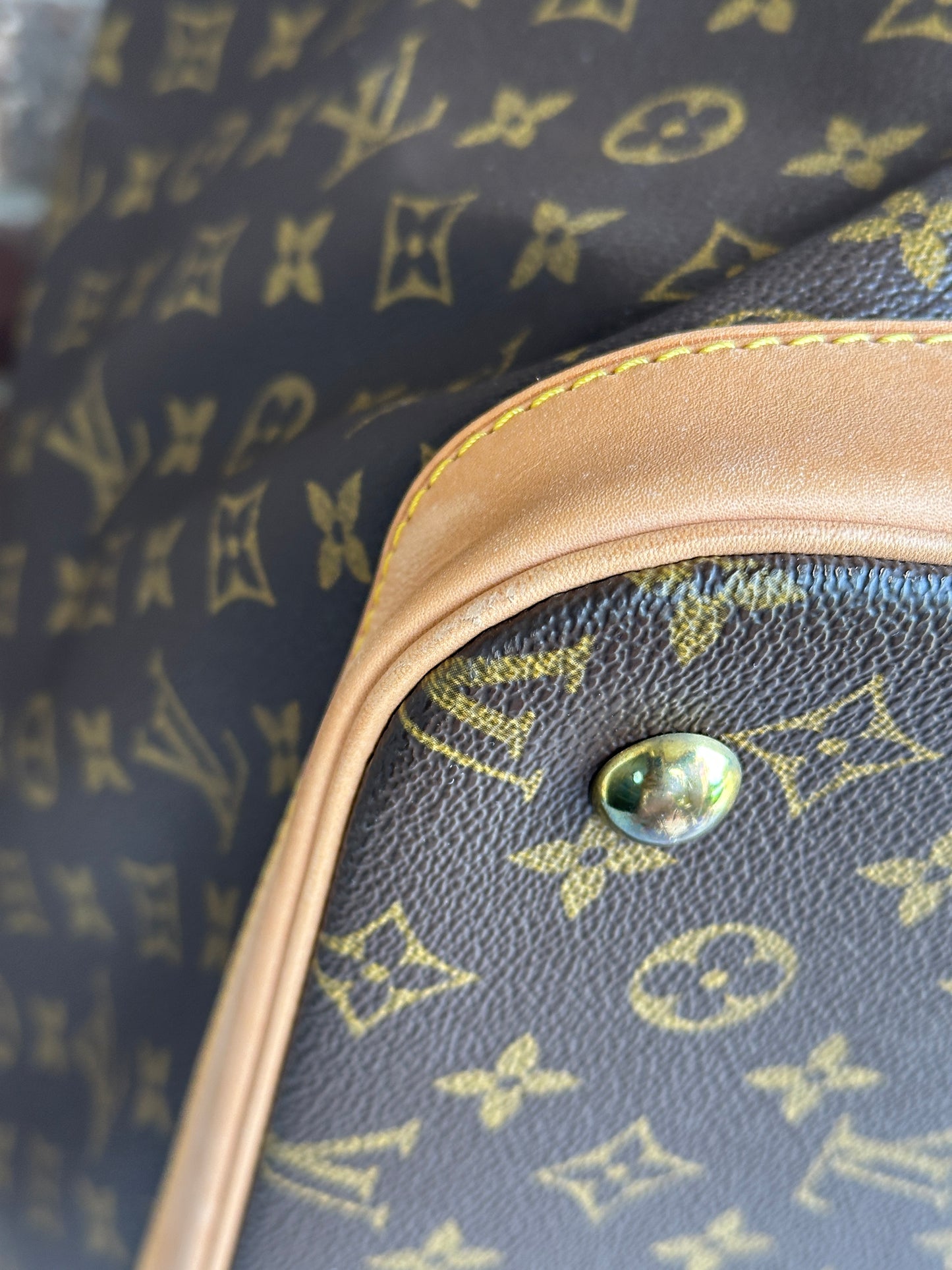 Louis Vuitton Cruiser Handbag Monogram Canvas 45 Brown - 17186