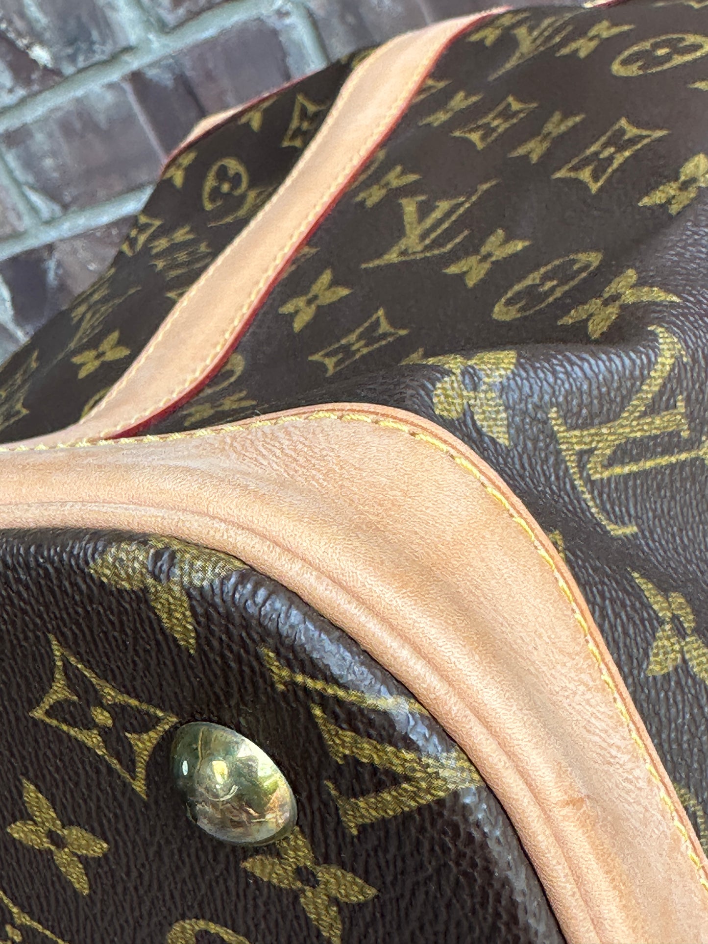 Louis Vuitton Cruiser Handbag Monogram Canvas 45 Brown - 17186