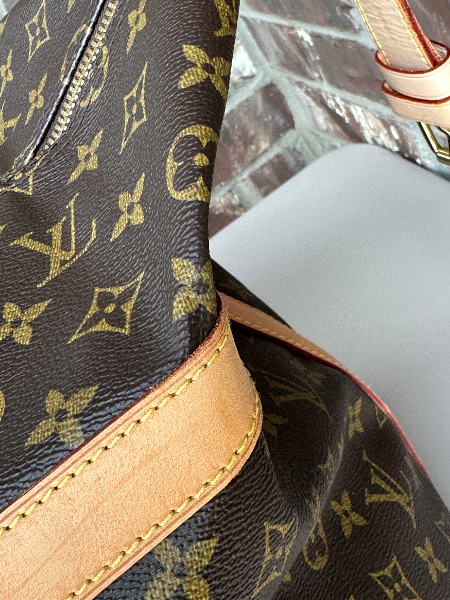 Louis Vuitton Cruiser Handbag Monogram Canvas 45 Brown - 17186