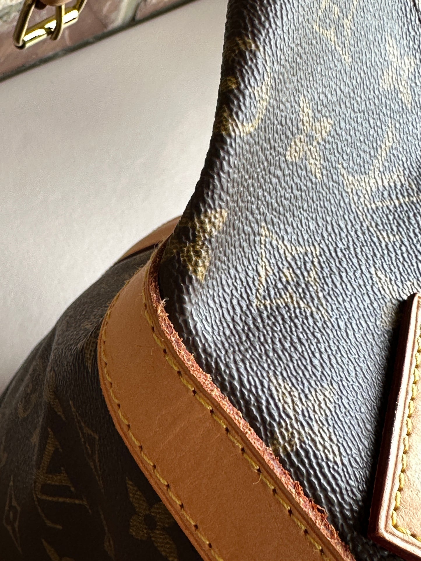 Louis Vuitton Cruiser Handbag Monogram Canvas 45 Brown - 17186