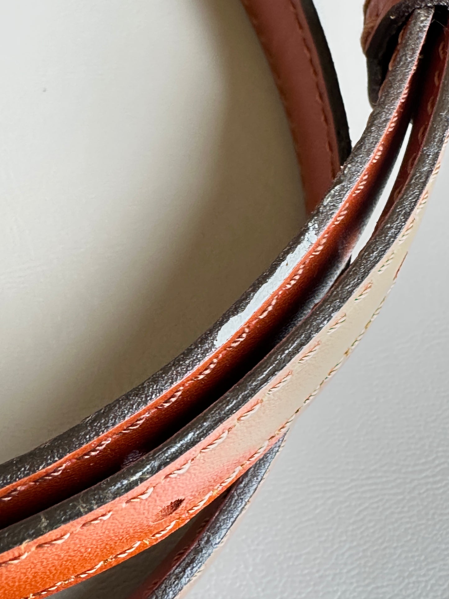 Louis Vuitton Vintage Alma Handbag Epi Leather PM Kenyan Fawn 87324