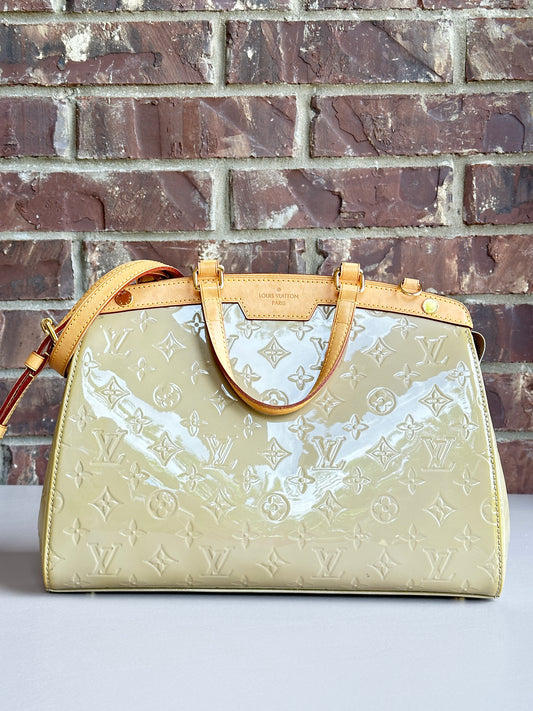 Louis Vuitton Brea Handbag Monogram Vernis MM 83274