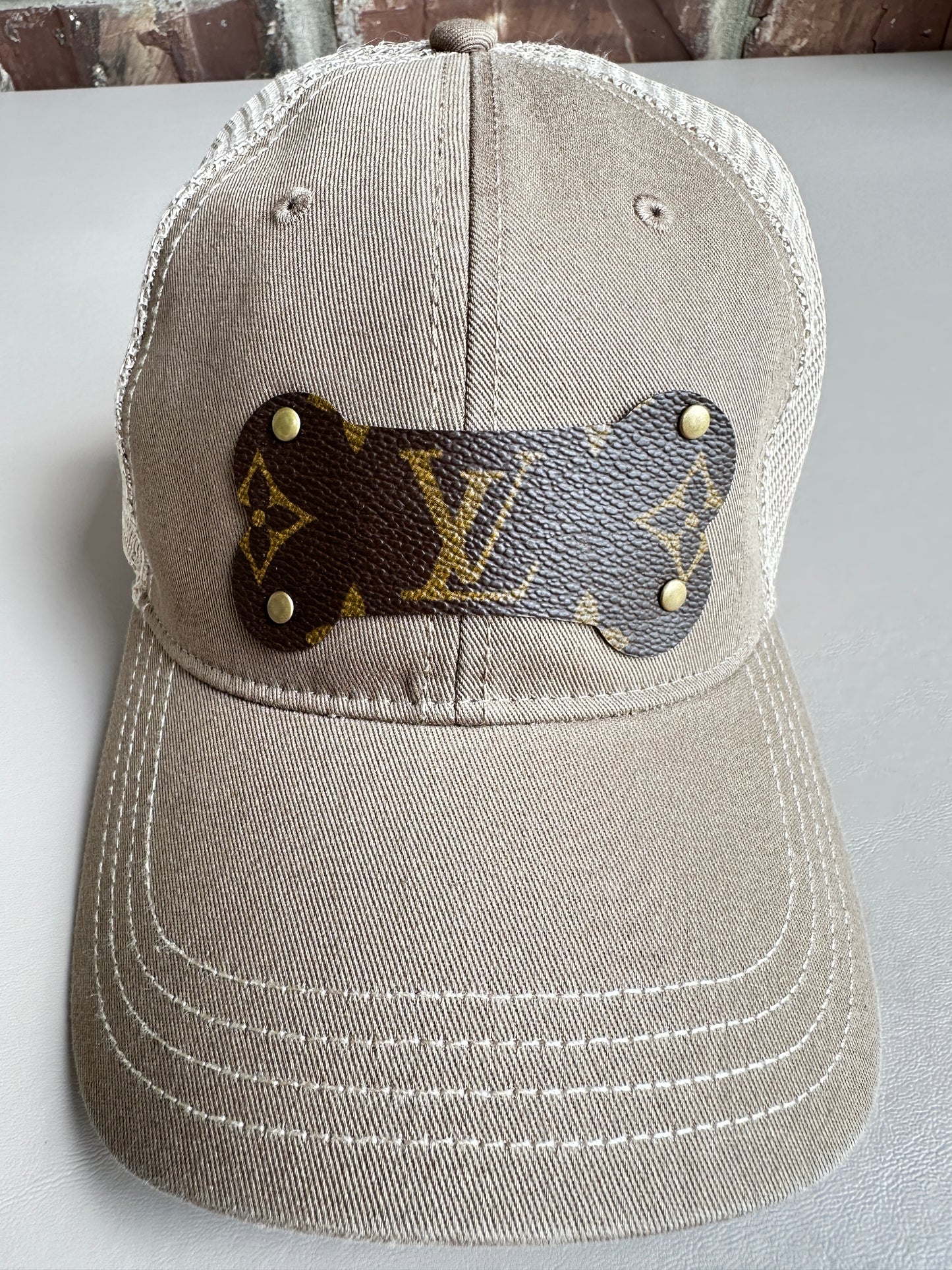 Upcycled Hat - L