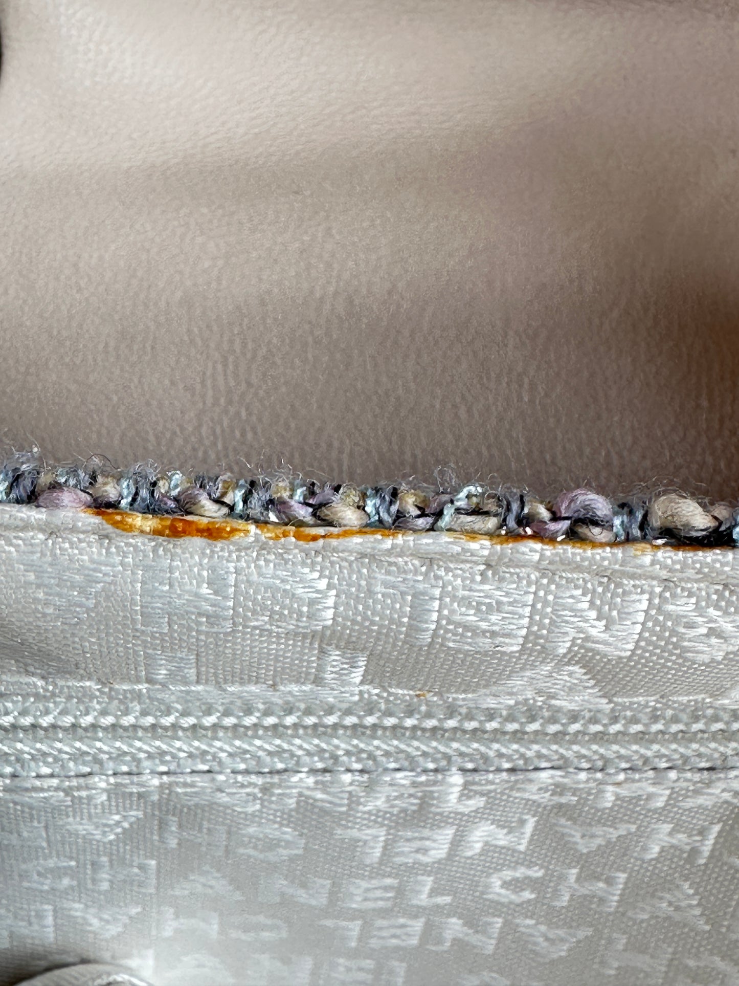 Chanel Fantasy Flap Bag Tweed Medium	Multicolor 74534