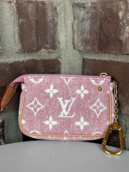 Louis Vuitton Monogram Jacquard Denim Pochette 41145