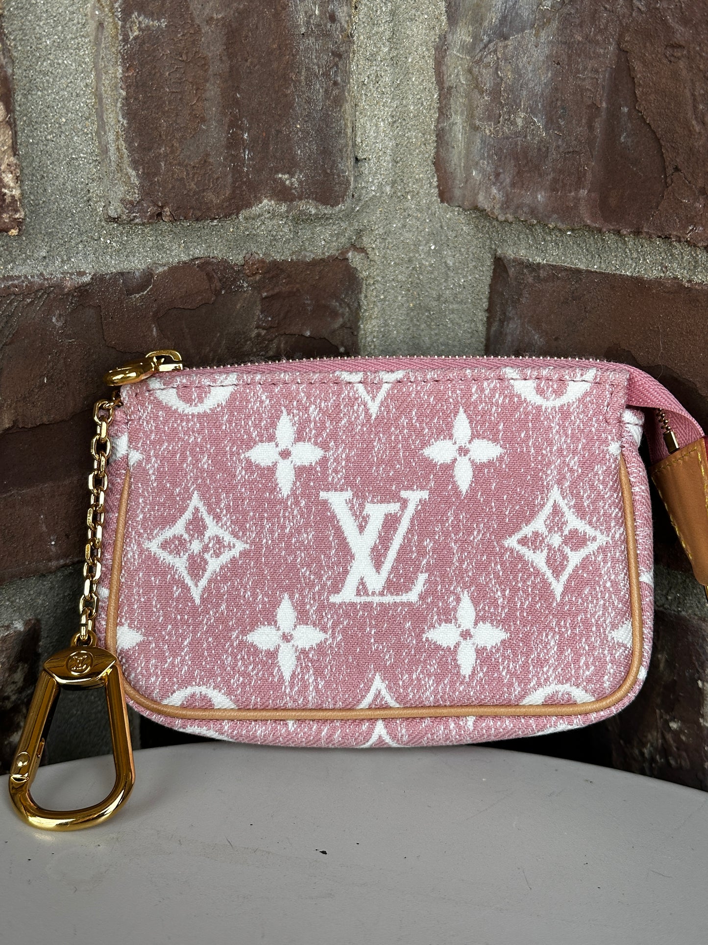 Louis Vuitton Monogram Jacquard Denim Pochette 41145