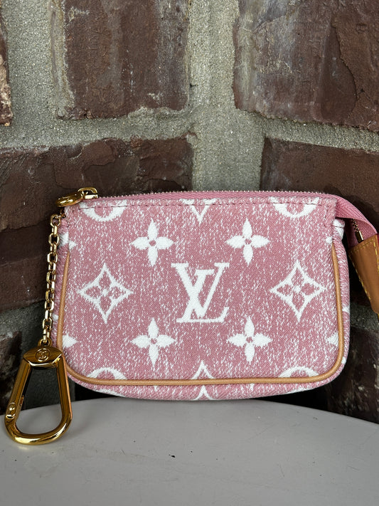 Louis Vuitton Monogram Jacquard Denim Pochette 41145