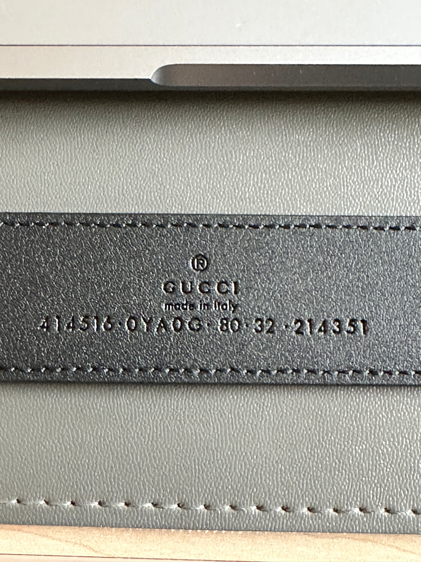 Gucci GG belt