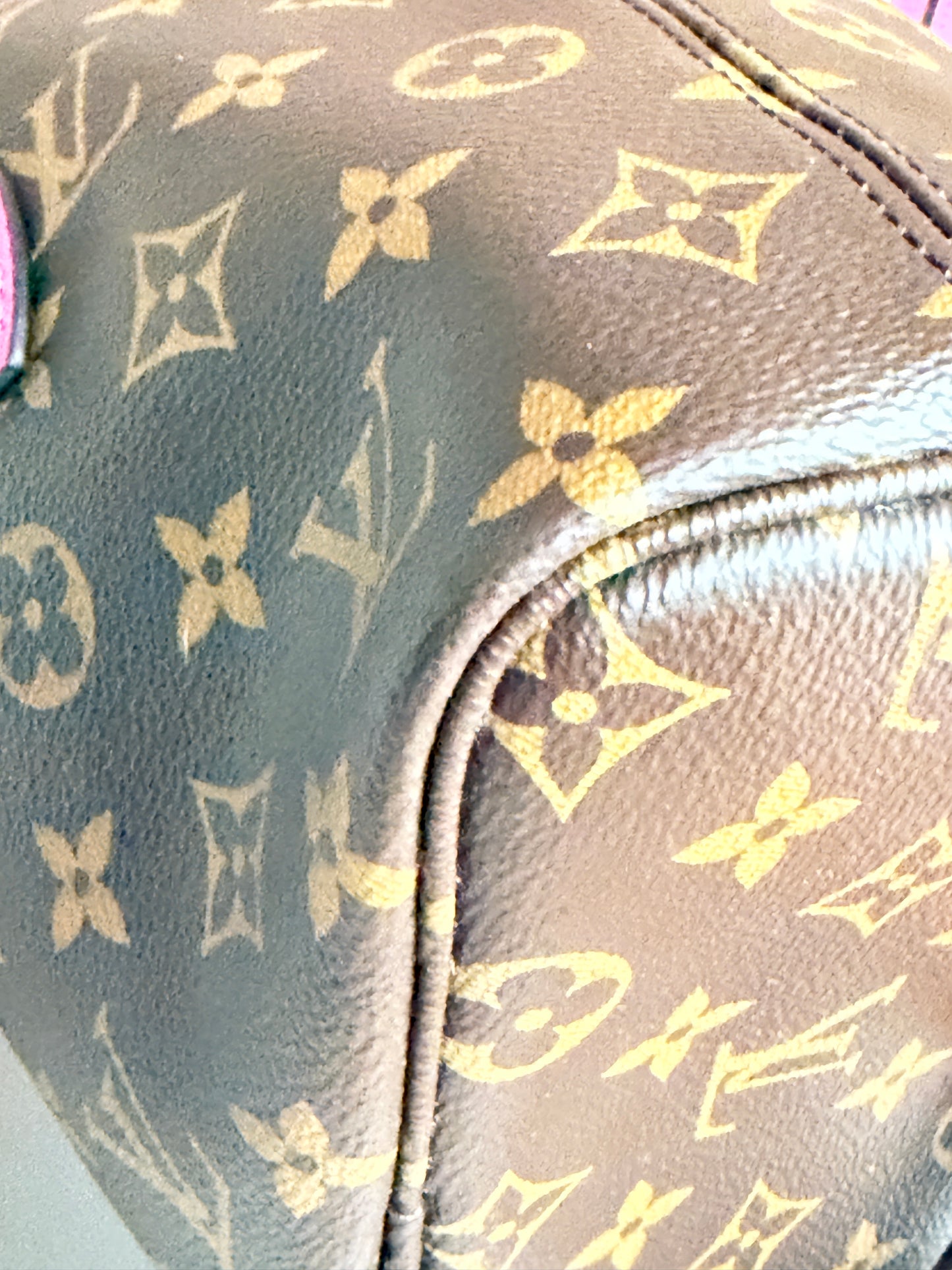 Louis Vuitton Monogram Neverfull Inside Out Bandouliere BB Rose Pondichery 59281