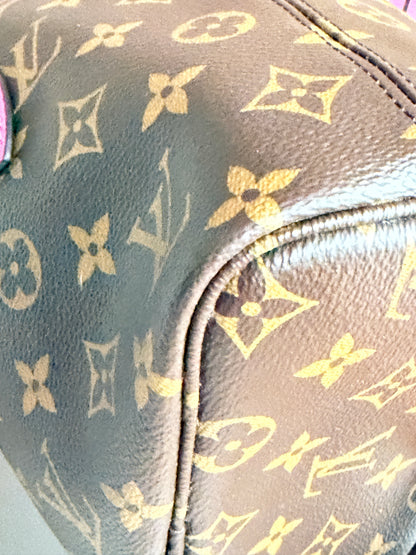 Louis Vuitton Monogram Neverfull Inside Out Bandouliere BB Rose Pondichery 59281