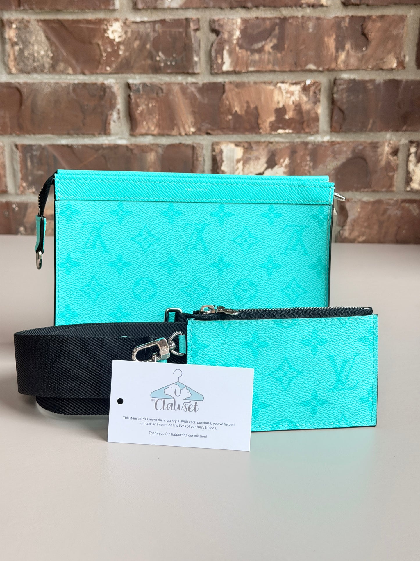 Louis Vuitton Gaston Wearable Wallet Monogram Taigarama - Miami Green 23768