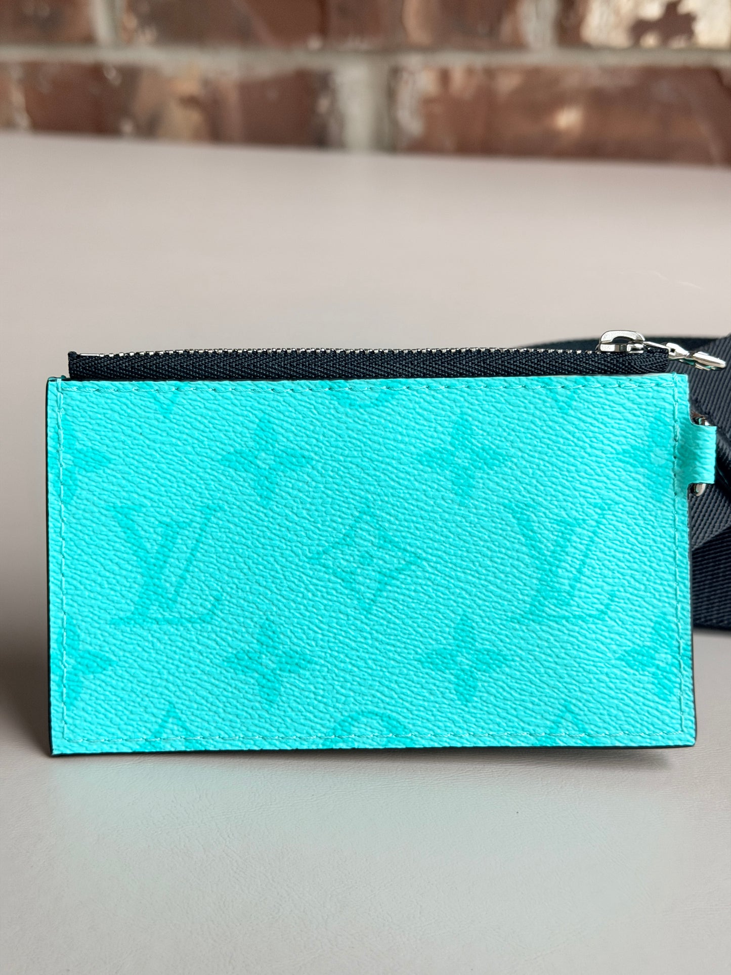 Louis Vuitton Gaston Wearable Wallet Monogram Taigarama - Miami Green 23768