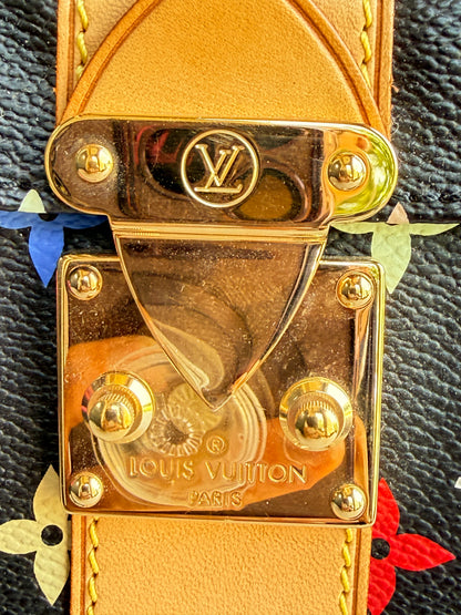 Louis Vuitton Monogram Multicolor Speedy 30 Black 48293