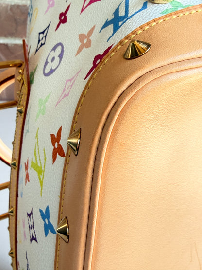 Louis Vuitton Alma White Multicolor 54892