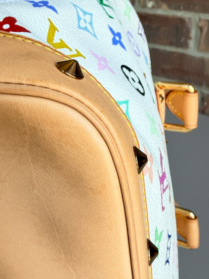 Louis Vuitton Alma White Multicolor 54892