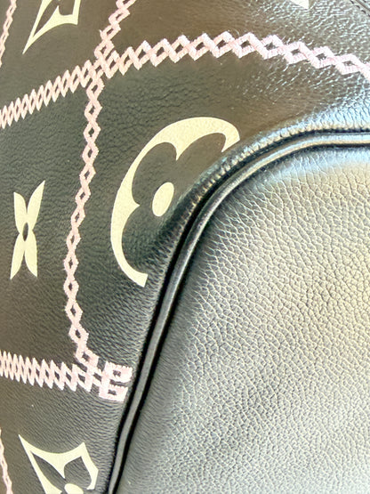 Louis Vuitton Neverfull MM Monogram Empreint Giant Broderies	54986