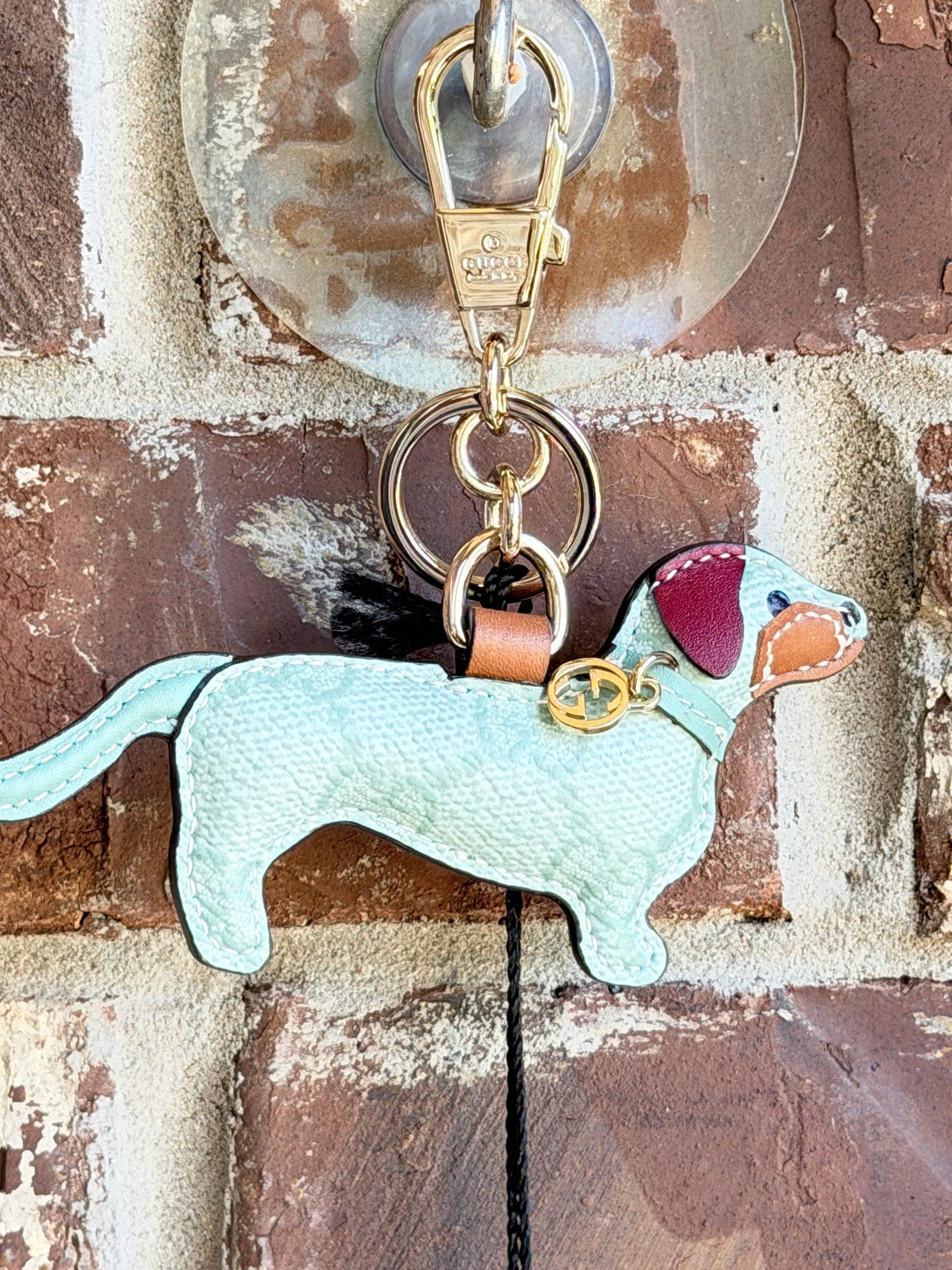 Gucci Dog Shaped Bag Charm 43265