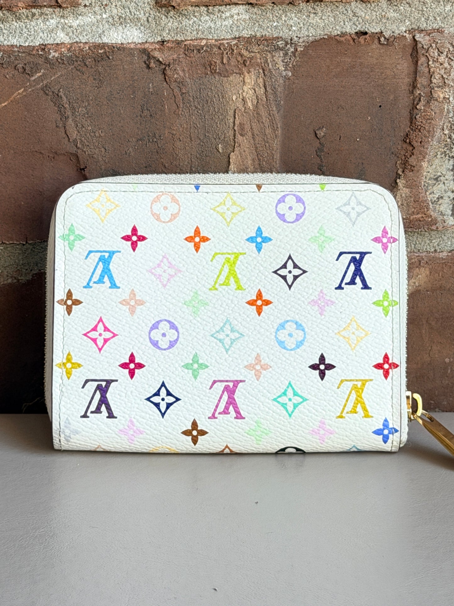 Louis Vuitton Multicolor Zippy Coin Purse 59898