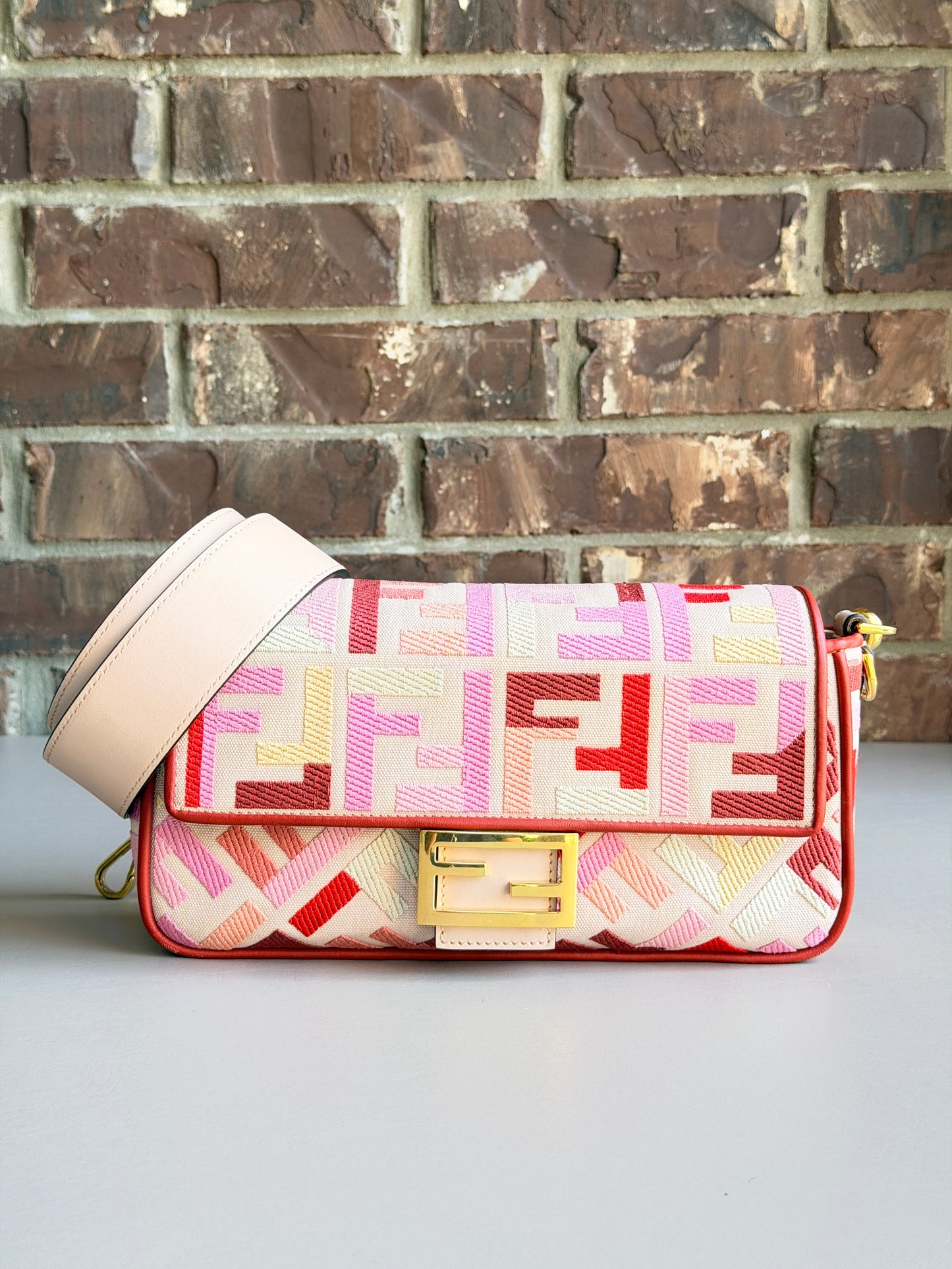Fendi Baguette Lunar Bloody Mary 42656*