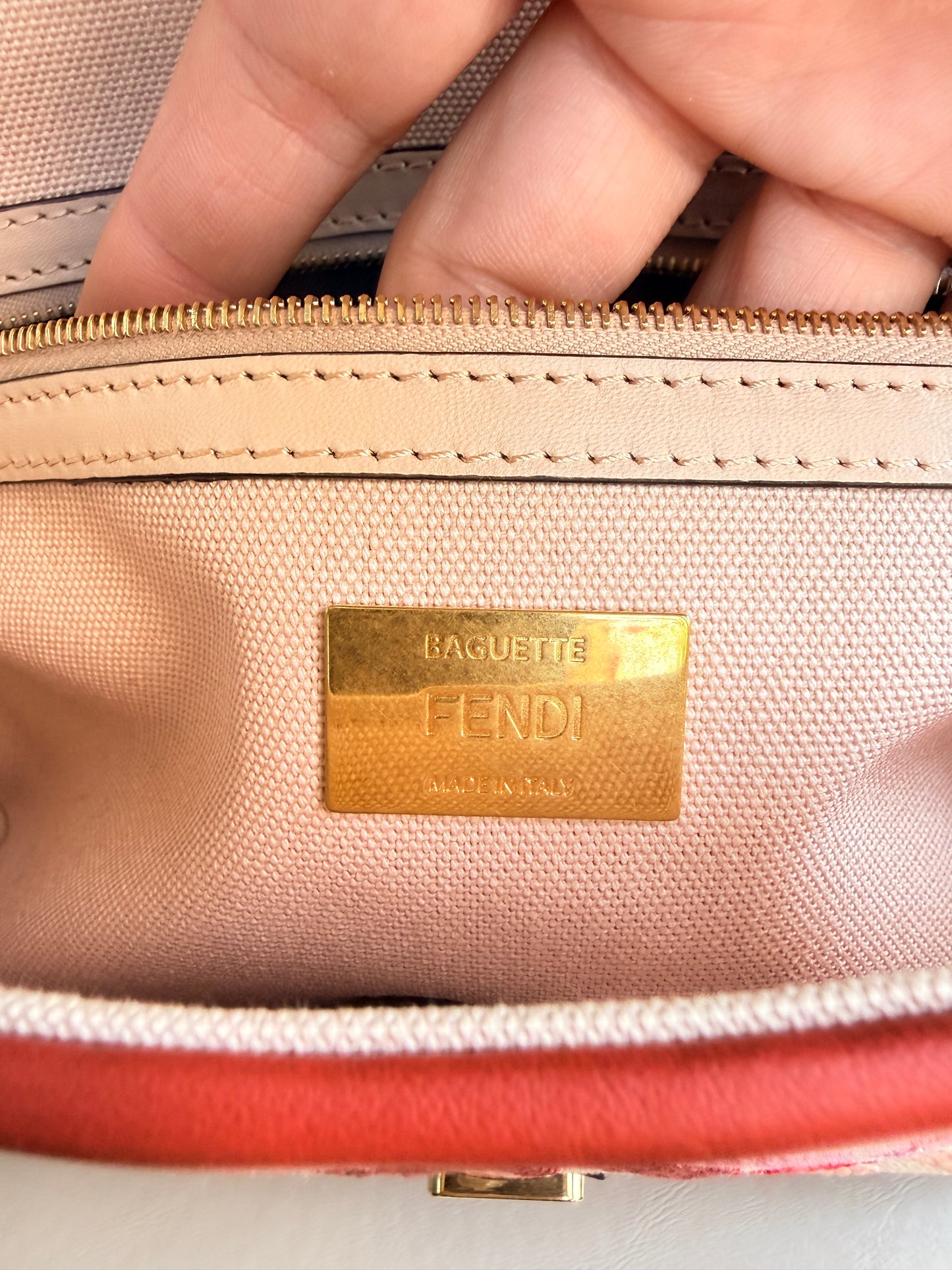 Fendi Baguette Lunar Bloody Mary 42656*