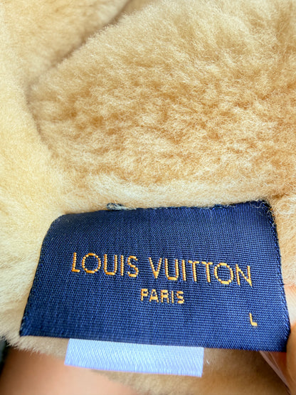 Louis Vuitton Bonnet Denim Bucket Hat With Shearling - Large 54268