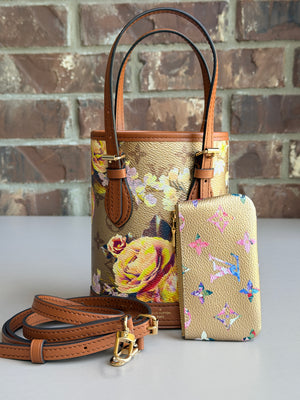 Louis Vuitton Bucket Bag Limited Edition Garden Monogram Canvas Nano	43957
