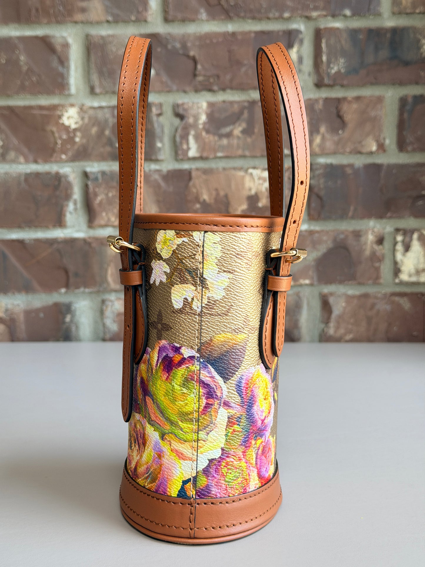 Louis Vuitton Bucket Bag Limited Edition Garden Monogram Canvas Nano	43957