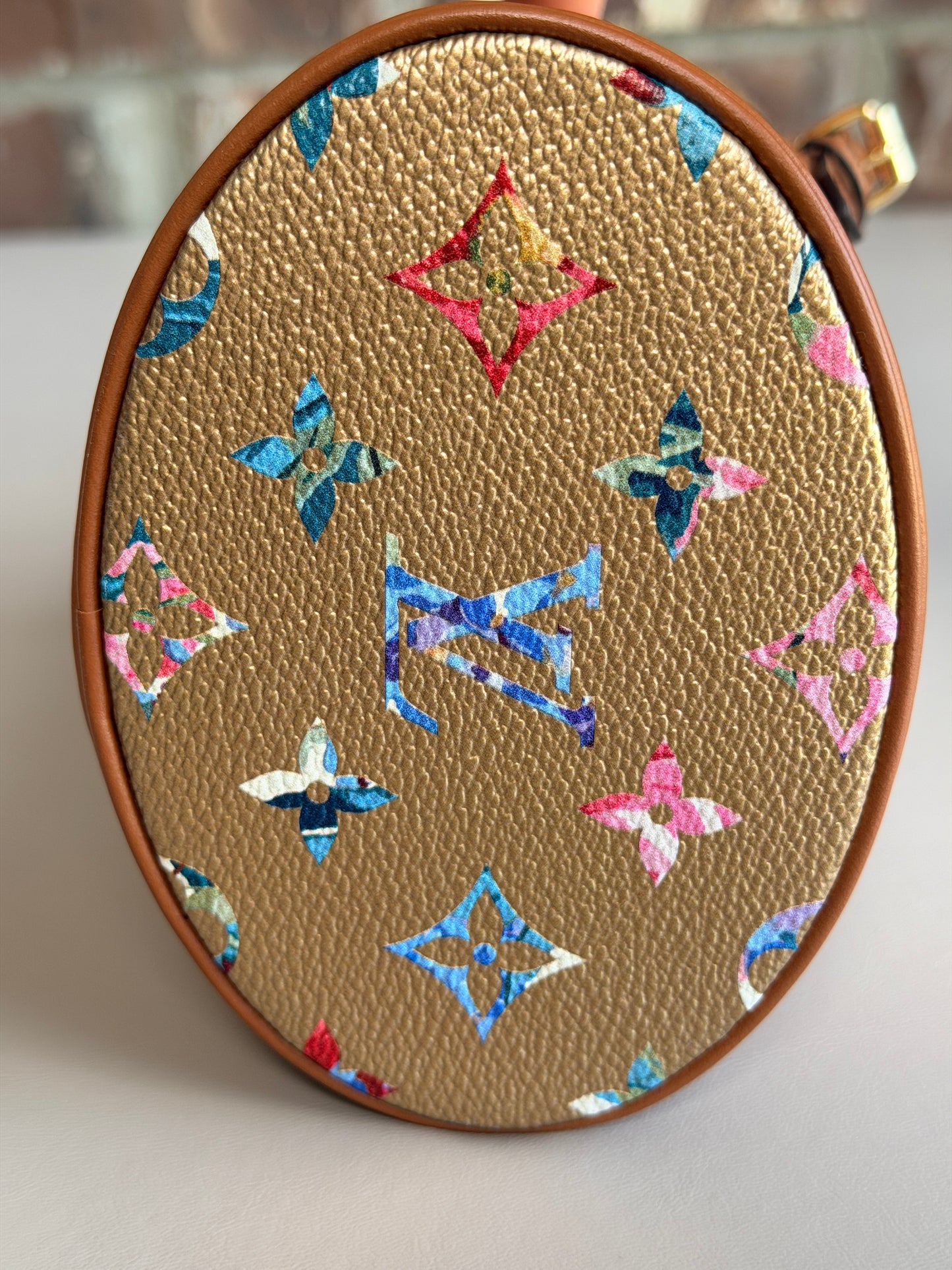 Louis Vuitton Bucket Bag Limited Edition Garden Monogram Canvas Nano	43957