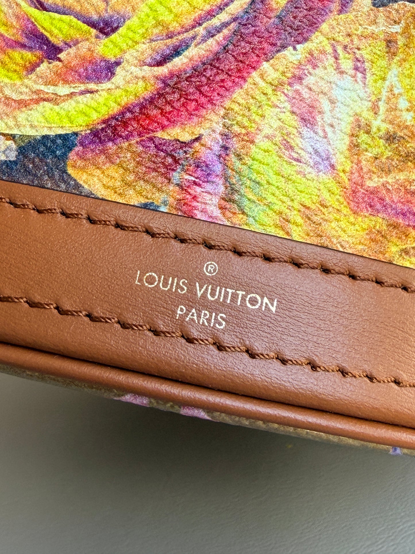 Louis Vuitton Bucket Bag Limited Edition Garden Monogram Canvas Nano	43957