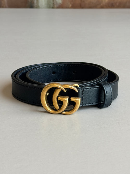 Gucci GG Belt Thin - Size 75 - 62373