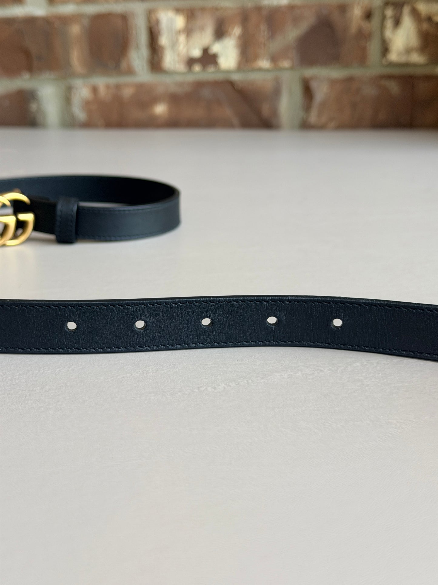 Gucci GG Belt Thin - Size 75 - 62373