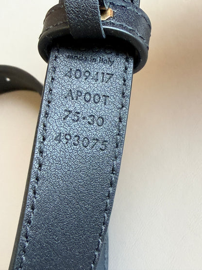 Gucci GG Belt Thin - Size 75 - 62373