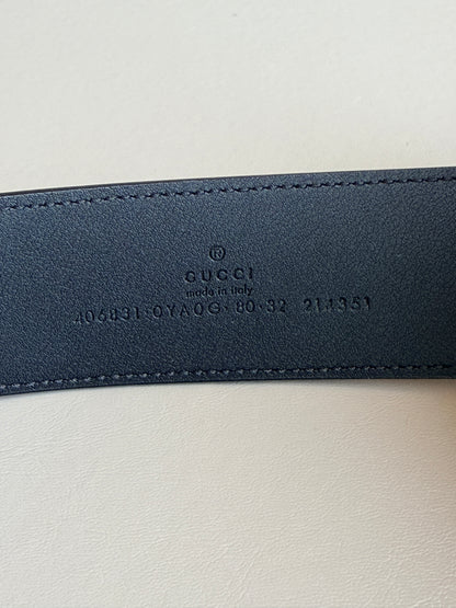 Gucci GG Belt - Wide - Size 80 - 62463
