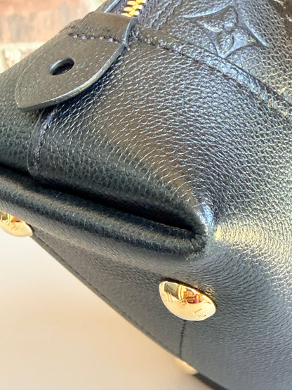 Louis Vuitton Neo Alma Handbag Monogram Empreinte Leather BB Black 82972