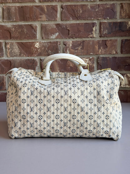 Louis Vuitton Speedy Handbag Mini Lin Croisette 30 - 39271