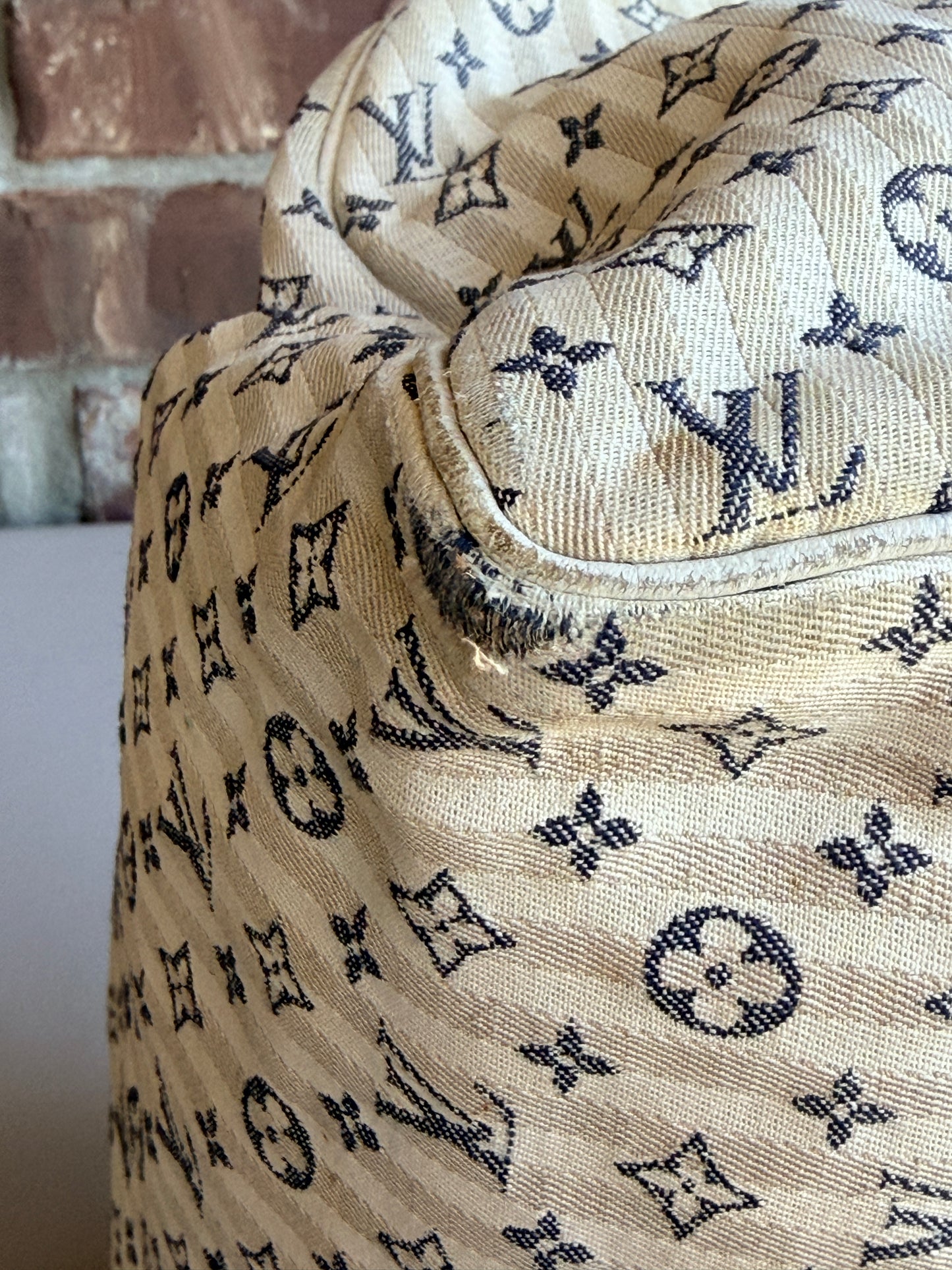 Louis Vuitton Speedy Handbag Mini Lin Croisette 30 - 39271