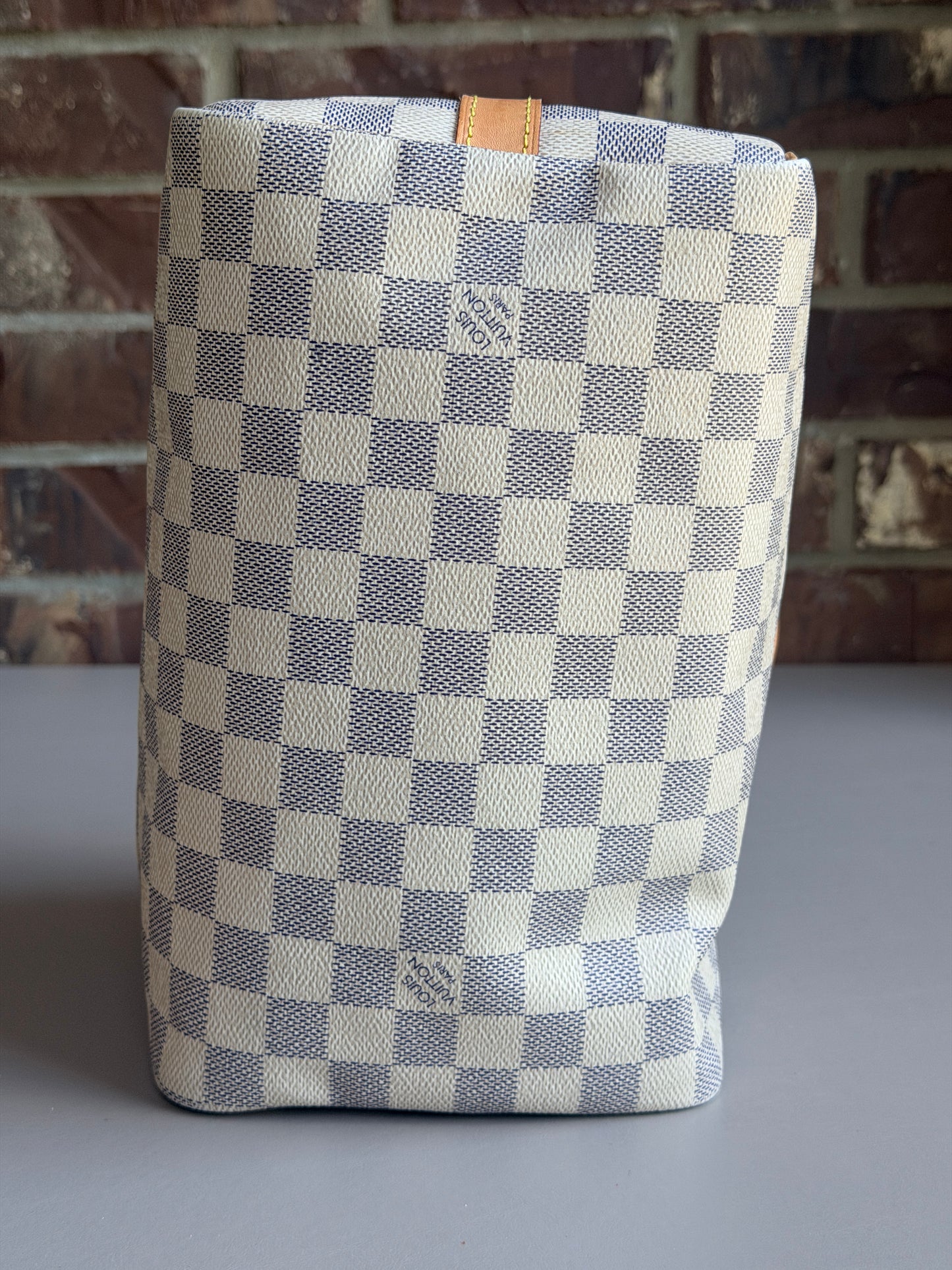 Louis Vuitton Speedy Handbag Damier Azur 25 Bando - 62384