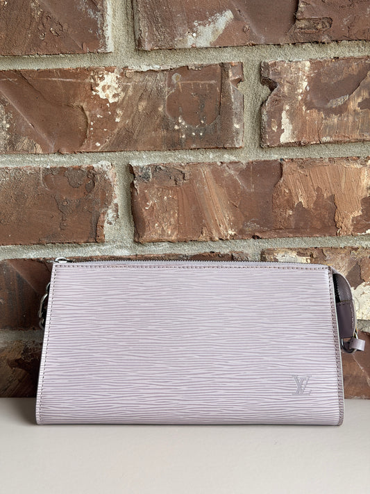 Louis Vuitton Pochette Accessoires Epi Leather Purple 83564
