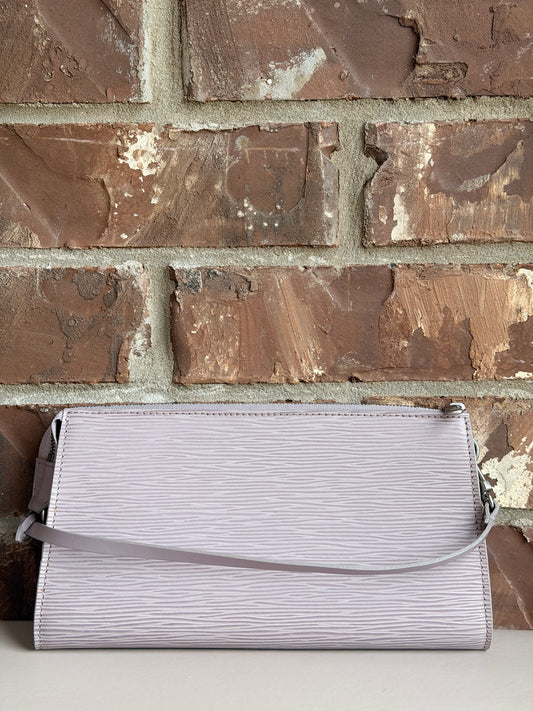 Louis Vuitton Pochette Accessoires Epi Leather Purple 83564